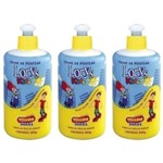 Ficha técnica e caractérísticas do produto Lorys Kids Yellow Creme P/ Pentear Infantil 300g (Kit C/03)