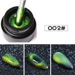 Ficha técnica e caractérísticas do produto LOS 6 cores 8g Luminoso Magnetic Cat Eye prego UV prego LED Gel Polish Nail Art Lostubaky