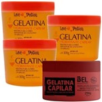Ficha técnica e caractérísticas do produto 3 Love Potion Gelatina Capilar 300g+ Gelatina Bel 250g
