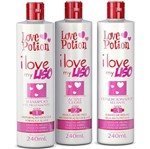 Ficha técnica e caractérísticas do produto Love Potion Kit I Love My Liso 3x240ml