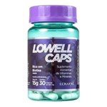 Ficha técnica e caractérísticas do produto Lowell Caps - Suplemento Alimentar 30x500 Mg