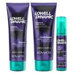 Ficha técnica e caractérísticas do produto Lowell Dynamic Kit - Shampoo + Condicionador + Tônico Kit