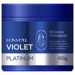 Ficha técnica e caractérísticas do produto Lowell Máscara Violet Platinum 450g