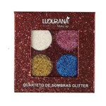 Ficha técnica e caractérísticas do produto Ludurana Quarteto Sombras Glitter 4g - Usar