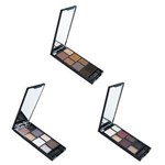 Ficha técnica e caractérísticas do produto Luisance - Kit 3 Paletas de Sombras Matte Beauty Squares - L767 Cor a B C - 01 - VANILLA