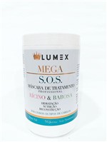Ficha técnica e caractérísticas do produto Lumex Máscara de Tratamento Mega SOS Rícino e Babosa - 1kg