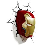 Ficha técnica e caractérísticas do produto Luminária 3D Light FX Máscara - Homem de Ferro