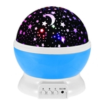 Ficha técnica e caractérísticas do produto Luminosos Brinquedos Romantic Starry Sky LED Night Light Projector bateria USB Night Light de aniversário criativo brinquedos para as crianças Children's toy