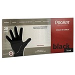 Ficha técnica e caractérísticas do produto Luva Black com 20 Unidades Grande ProArt