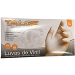 Ficha técnica e caractérísticas do produto Luva de Vinil G Descartável Talge com Talco 100 Unidades