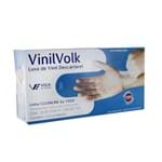 Ficha técnica e caractérísticas do produto Luva de Vinil Volk C/100 Un. Média