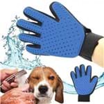 Ficha técnica e caractérísticas do produto Luva Escova Nano Magnética Tira Pelos dos Pets Cães e Gatos