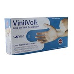 Ficha técnica e caractérísticas do produto Luvas de Procedimento Volk Vinil Tamanho G com 100 Unidades (Com Amido)