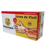 Luvas de Vinil com Pó Descarpack 100 Unidades