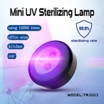 Ficha técnica e caractérísticas do produto Luz germicida ultravioleta portátil da lâmpada de esterilização para carro em casa