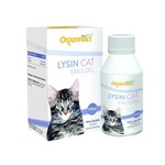 Ficha técnica e caractérísticas do produto Lysin Cat Emulgel 100ml Organnact Suplemento Gatos