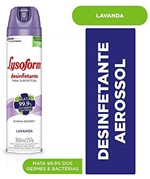Ficha técnica e caractérísticas do produto Lysoform ® Aerossol Lavanda Desinfetante 300ml