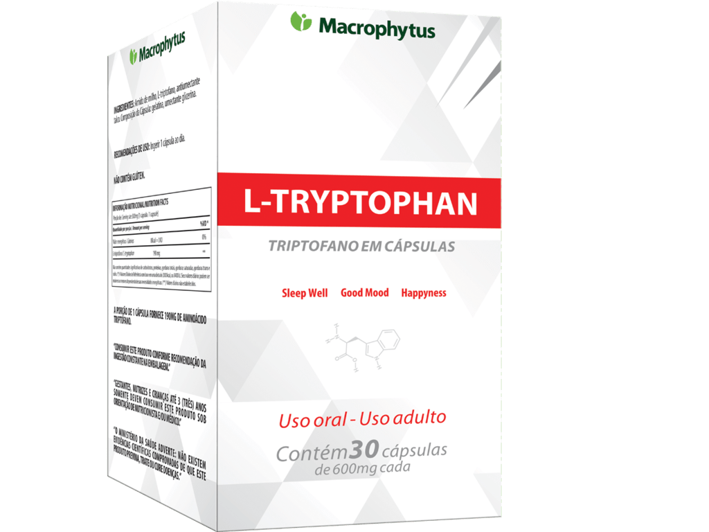 Ficha técnica e caractérísticas do produto Mac-Cp L-Tryptophan 60Cps - Dist Viva Melhor
