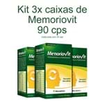 Ficha técnica e caractérísticas do produto Mac-Cp Memoriovit - Kit com 3 - 90Cps - Dist Viva Melhor
