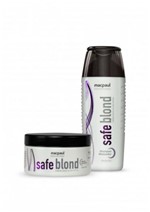 Kit Safe Blond Violeta (Shampoo 1000ml e Mascara 1000ml) Macpaul