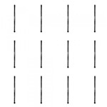 Ficha técnica e caractérísticas do produto Macrilan B508 Linha B Pincel Duplo para Sombra (Kit C/12)