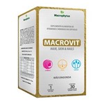 Ficha técnica e caractérísticas do produto Macrovit Hair, Skin & Nails 500mg 30cáps