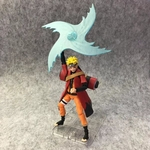 Madeira Sombra SHF Folha Ninja Vortex Naruto Modo Immortal é completamente hands-on.
