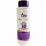 Ficha técnica e caractérísticas do produto Magic Color Gloss Matizador 3D - Blond Black - 500ml - Platinum Branco - 500ml