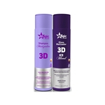 Ficha técnica e caractérísticas do produto Magic Color - Kit 3D Shampoo 300ml + Matizador Ice Blond Efeito Cinza 300ml