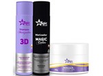 Ficha técnica e caractérísticas do produto Magic Color - Kit 3D Shampoo 300ml + Matizador Tradicional 300ml + Noblesse K 300g