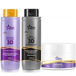 Ficha técnica e caractérísticas do produto Magic Color - Kit 3D Shampoo + Matizador Blond Black Efeito Grafite + Noblesse K