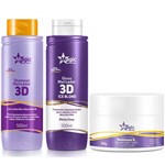 Ficha técnica e caractérísticas do produto Magic Color - Kit 3D Shampoo + Matizador Ice Blond Efeito Cinza + Noblesse K