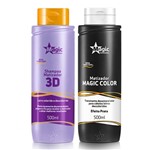 Ficha técnica e caractérísticas do produto Magic Color - Kit 3D Shampoo + Matizador Tradicional Efeito Prata 500ml
