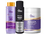 Ficha técnica e caractérísticas do produto Magic Color - Kit 3D Shampoo + Matizador Tradicional + Noblesse K 800g