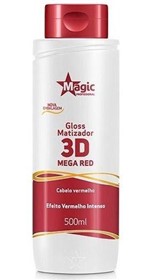 Ficha técnica e caractérísticas do produto Magic Color Mega Red Vermelho Intenso 500ml