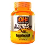 Ficha técnica e caractérísticas do produto Magnésio 260 Mg - 100 Comprimidos - Oh2 Nutrition