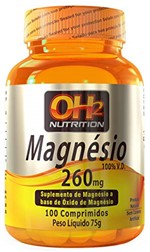 Ficha técnica e caractérísticas do produto Magnésio 260mg - 100 Comprimidos