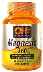 Ficha técnica e caractérísticas do produto Magnésio 260mg - 60 Comprimidos