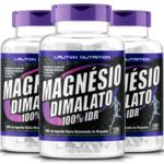 Ficha técnica e caractérísticas do produto Magnésio Dimalato 100% IDR 3x120 cápsulas Lauton