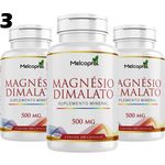 Ficha técnica e caractérísticas do produto Magnesio Dimalato Original E Puro 100 Comprimidos. 500mg Melcoprol 3un