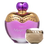 Ficha técnica e caractérísticas do produto Majestic Fiorucci Eau de Cologne - Perfume Feminino 90ml+Nécessaire Beleza na Web Bege e Dourado