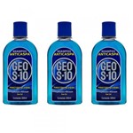 Ficha técnica e caractérísticas do produto Makrofarma Geo S-10 Shampoo Anticaspa 300ml (Kit C/03)