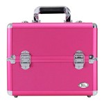 Ficha técnica e caractérísticas do produto Maleta Pró Maquiagem Média Pink Bsb15098 Jacki Design