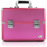 Ficha técnica e caractérísticas do produto Maleta Profissional de Maquiagem G Jacki Design BJH17316 - Pink