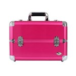 Ficha técnica e caractérísticas do produto Maleta Profissional Maquiagem Pink Bsb14127 Jacki Design