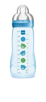 Ficha técnica e caractérísticas do produto Mamadeira Easy Active Fashion Bottle (4m+) 330 ml - MAM