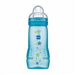Ficha técnica e caractérísticas do produto Mamadeira Fashion Bottle 330ml (4 Meses) Azul - M