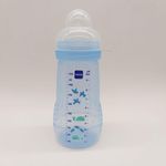 Ficha técnica e caractérísticas do produto Mamadeira Fashion Bottle 2m+ 270 Ml Azul - Mam Ref 4837