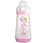 Ficha técnica e caractérísticas do produto Mamadeira First Bottle 260 Ml 0m+rosa Mam