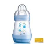Ficha técnica e caractérísticas do produto Mamadeira First Bottle Azul 160ml - 0+ Meses - MAM - REF-4661 UN